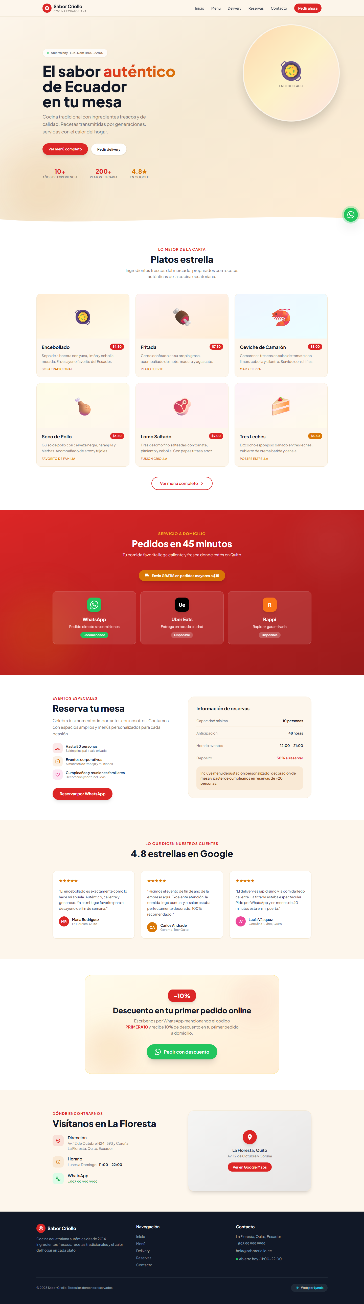 Sabor Andino — preview